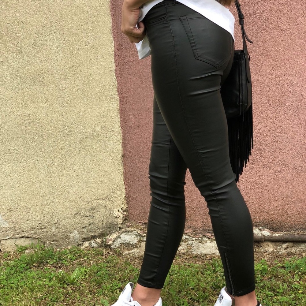 Pleather Skinnies